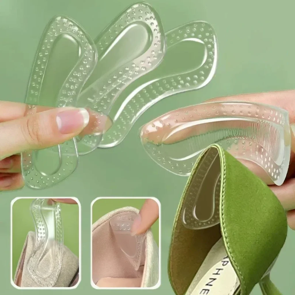 1/2/5/10 pair Silicone Gel Heel Pad Women Adjustable