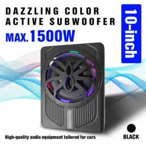 10Inch color light car-mounted ultra-thin gun-shaped MAX.1500W Powerful