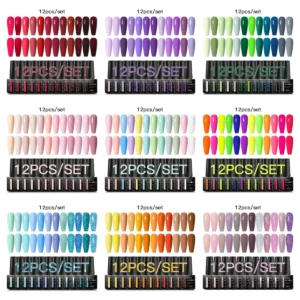 Nail Gel Polish Set All-Season Fluorescent Nail Art