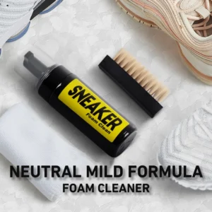150ML Water-Free Foam Sneakers Cleaner Shoe Brush Shoe