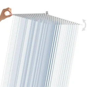 16inch Rainfall Shower Head Ultra Thin 304 Stainless