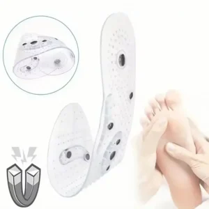 1Pair Silicone Orthopedic Massage Insoles Men Women Slimming