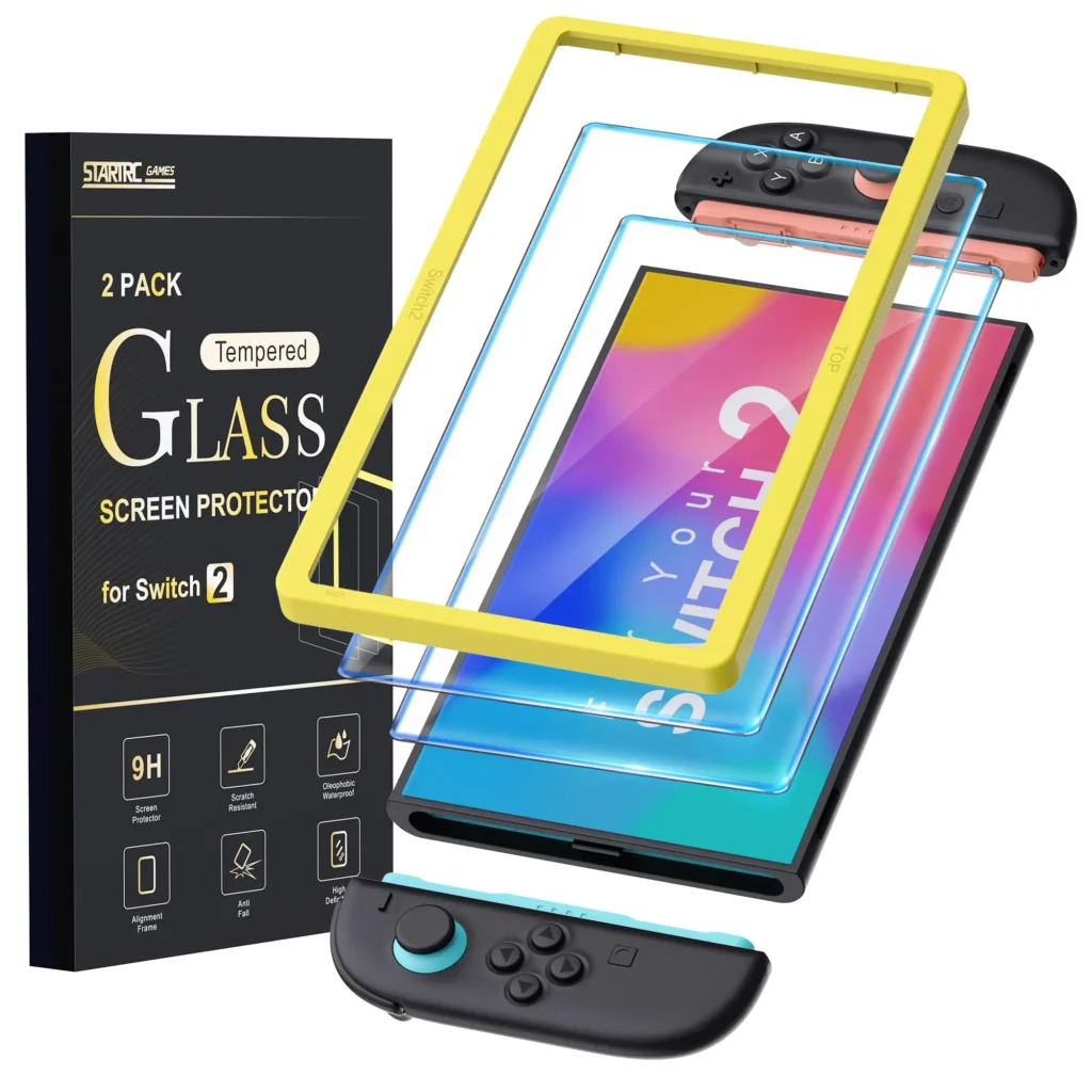 2 Pack Screen Protector Nintendo Switch 2 (2025)