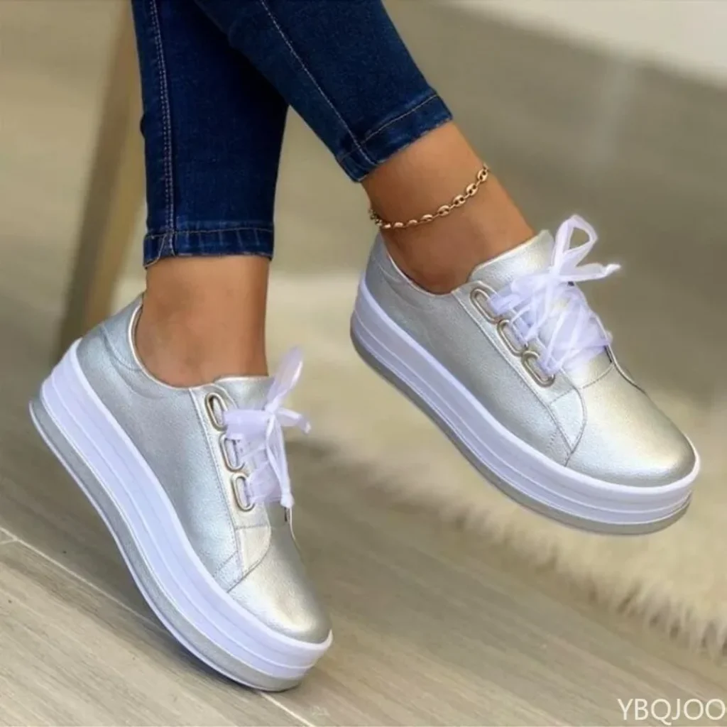 2025 Spring Autumn Fashion Thick Soled Tall Women’s