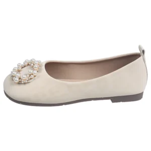 2026 Autumn Retro Ladies Round Toe Flat Shoes
