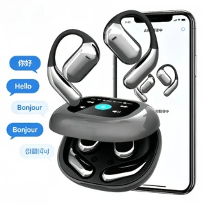 2026 AI ENC Open Ear Bluetooth Earphones HiFi