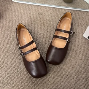 2026 Style Spring-Autumn Low-Heeled Women’s Single Shoes