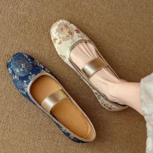 2026New Chinese-style traditional women’s shoes, Hanfu embroidered shoes,