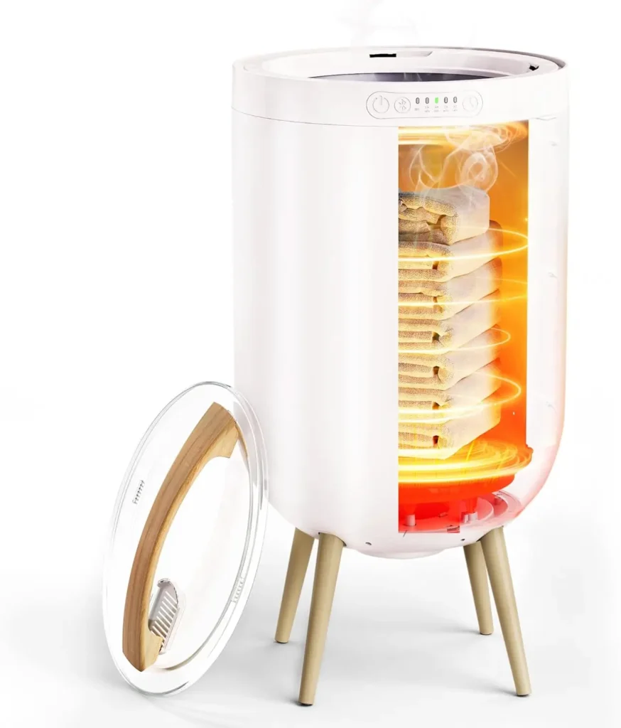 20L Heated Towel Warmer Bathroom – Large Capacity,