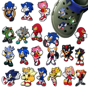 Toys Cartoon Anime Theme Series PVC Shoe Accessories