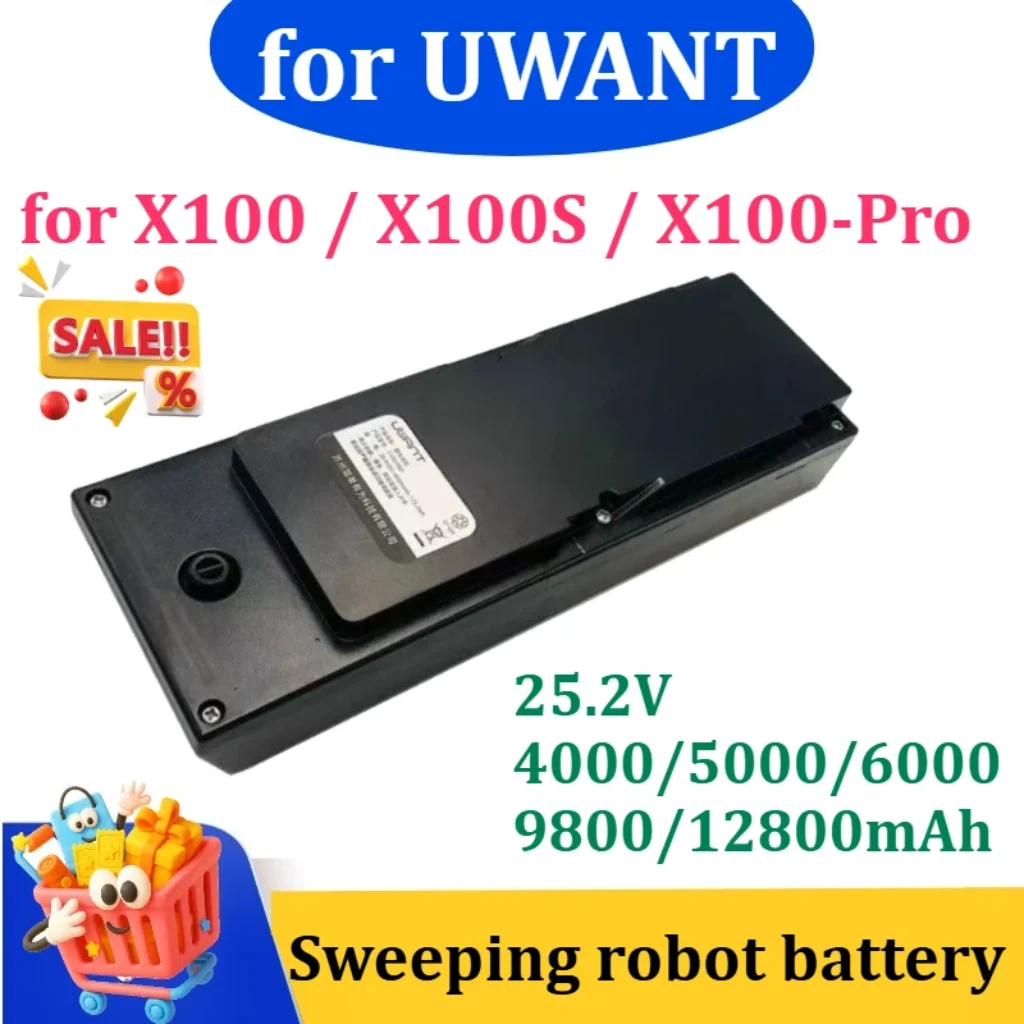 25.2V 4000/5000/6000//9800/12800mAh Li-ion Battery UWANT X100 / X100S