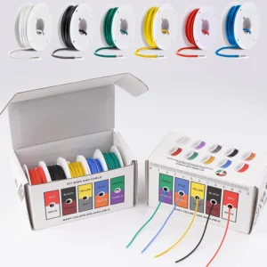 26 AWG Stranded Silicone Electric Wire 26 Gauge