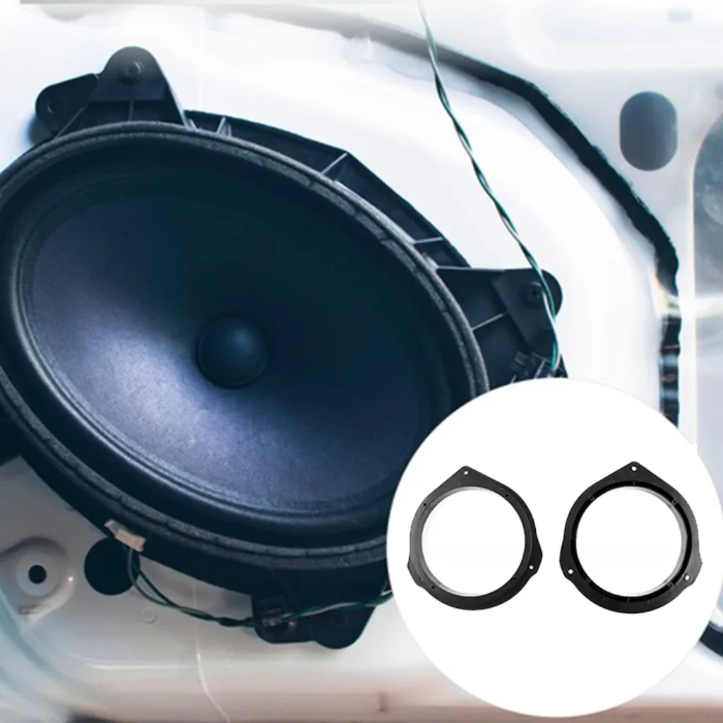 Car Speaker Spacer Ring Adapter ABS 6.5IN Speakers