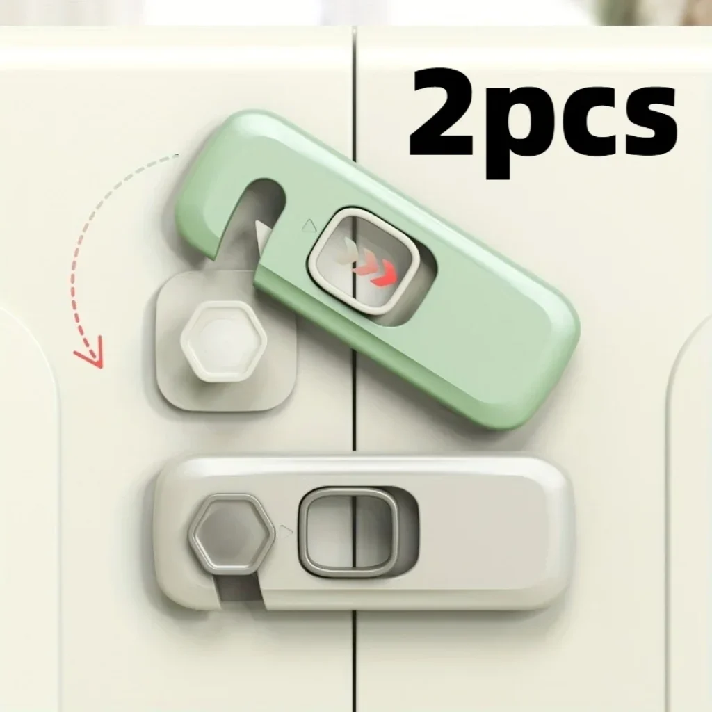 child Safety Lock 360° Rotatable Cabinet Fridge Lock,