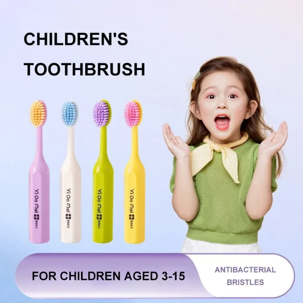 Children’s Toothbrush Soft Bristle Teeth Whitening Brushes 3-12