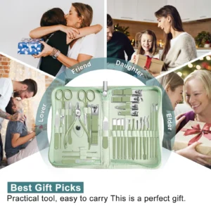 Stainless Steel Manicure Set Modern Style Nail Clippers