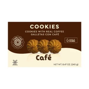 (3packs) Galletas Carlitas -Cafe flavored Cookies 8.47 oz