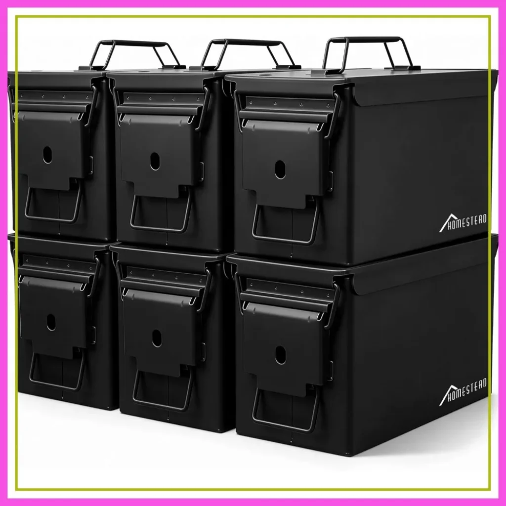 50 Cal Metal Ammo Can – 6-Pack M2A1