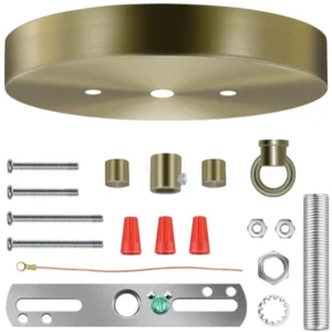 6 Inch Light Canopy Kit Heavy Duty Replacement