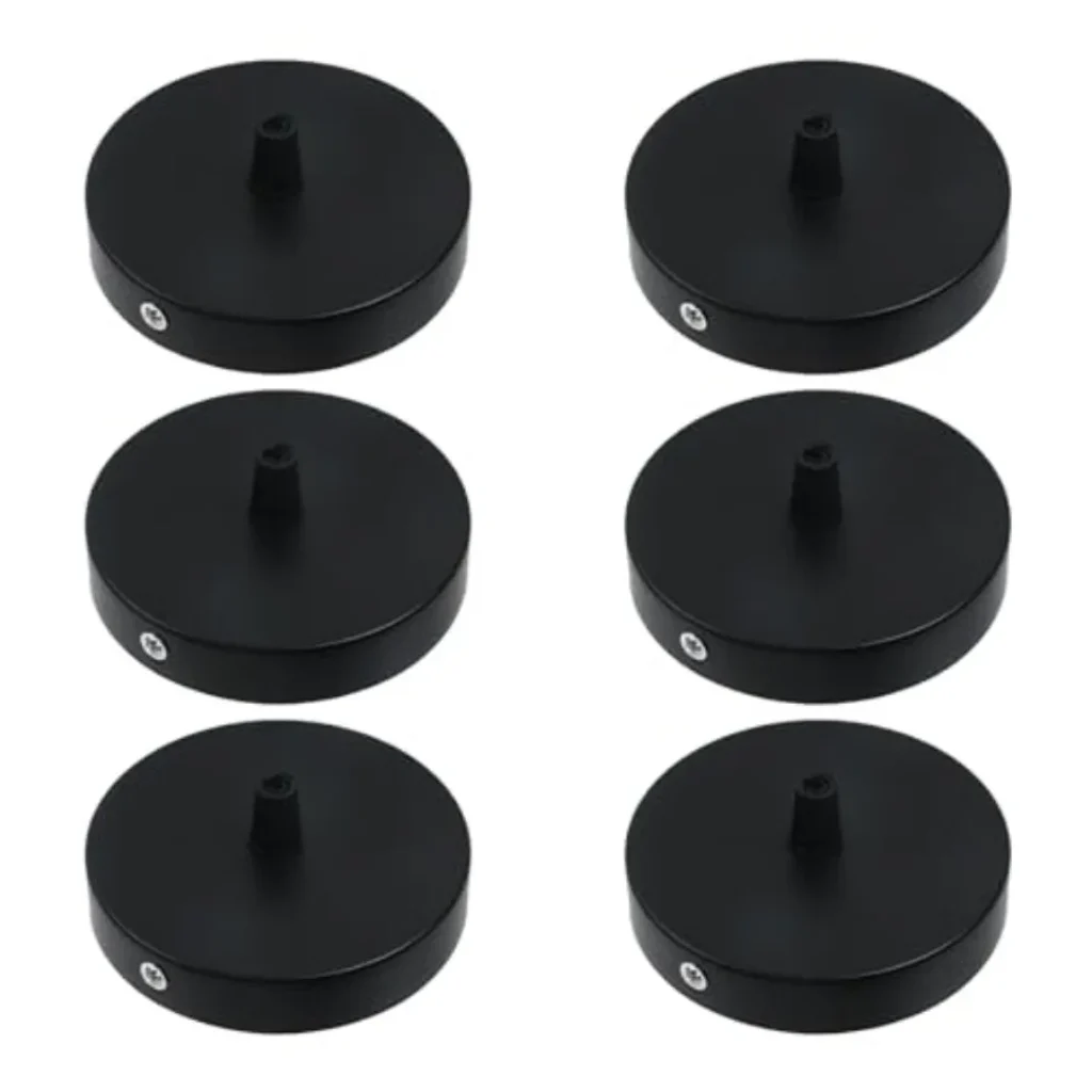 Light Canopy Kit, Black Modern Pendant Light Canopy
