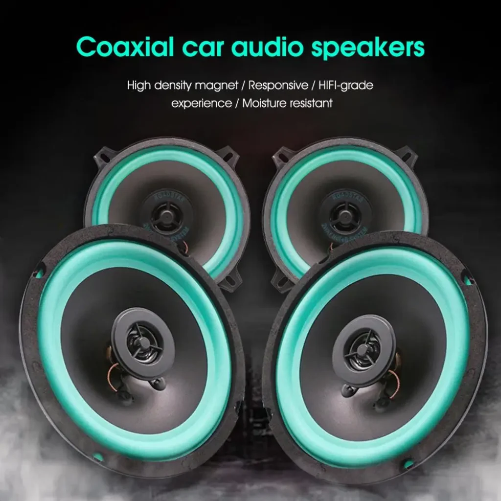 80W Car Audio Speaker 2-Way Coaxial Car Speaker