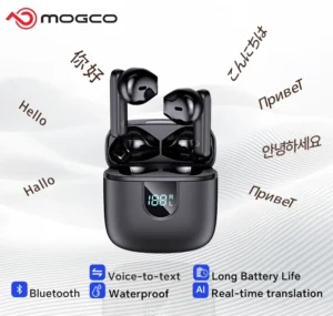A18 AI Translator Earbuds 164 Languages BT5.4 Noise