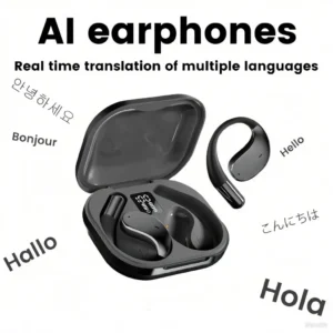 AI Translator Headphones Smart Voice Translation Earbuds 150