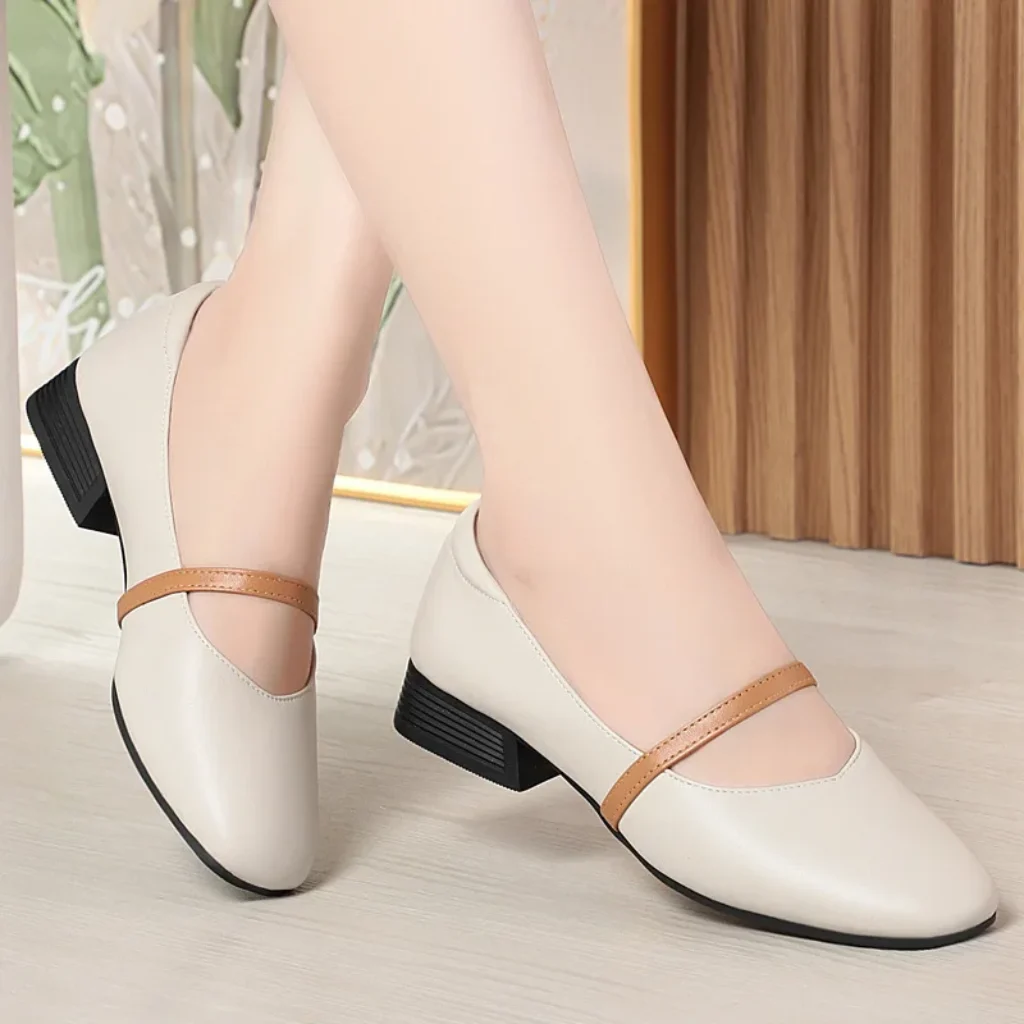 AIYUQI Female Mary Jane Shoes 2026 Autumn Leather