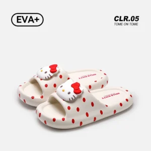 Anime Hello Kitty Women Cool Slippers Summer Sanrios