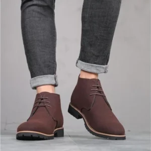 Ankle Boots Women’s Autumn Winter Pointed Casual Leather