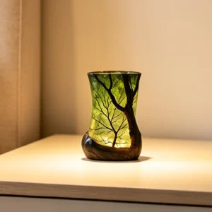 Bedside Table Lamp Forest Nightlight Decorative Ambient Light