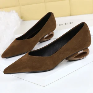 BIGTREE Shoes Low heeled Women’s shoes Hollow out