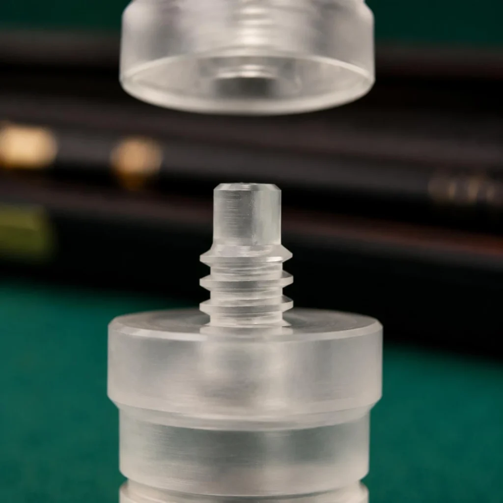 Billiard Cue Joint Protector Acrylic Pool Cue Joint