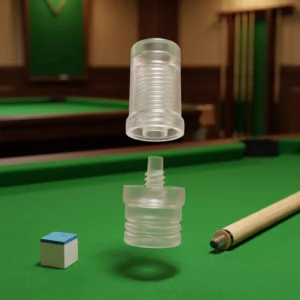 Billiard Cue Joint Protector Clear Plastic Pool Cue