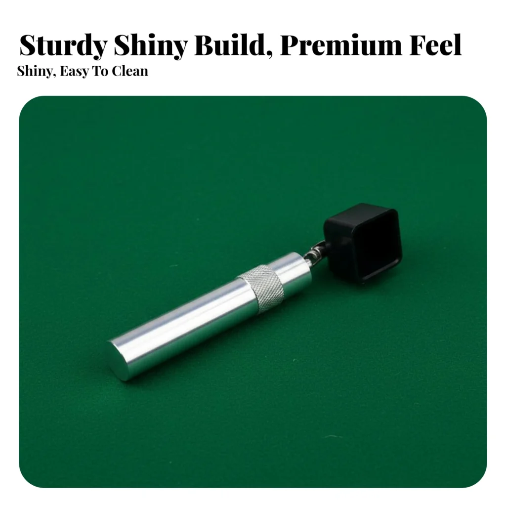 Billiard Cue Tip Scuffer Aerator Chalk Holder 3-in-1