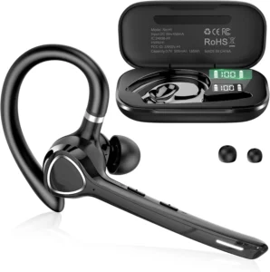 Bluetooth Headset APTX HD, CVC 8.0/ENC Dual Mic,