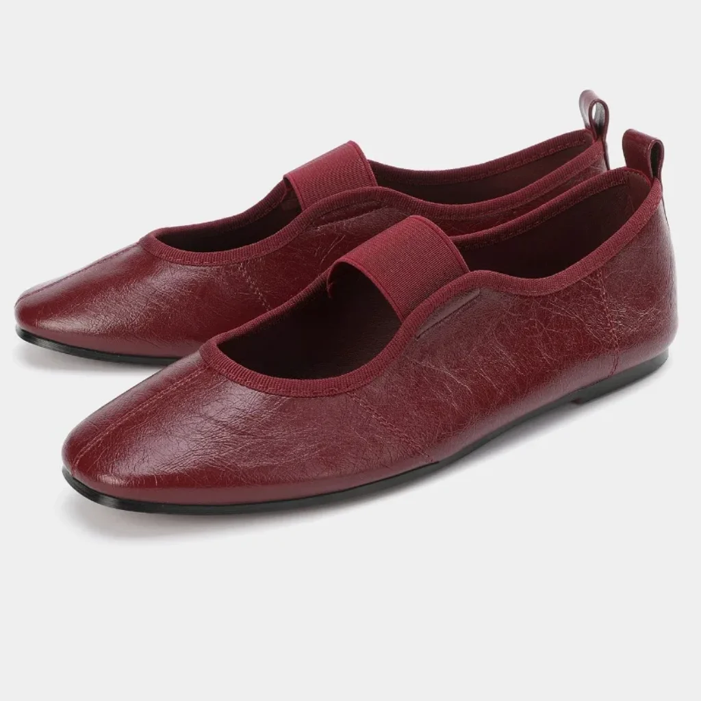 Brand Round Toe Mary Jane Shoes Women Comfort