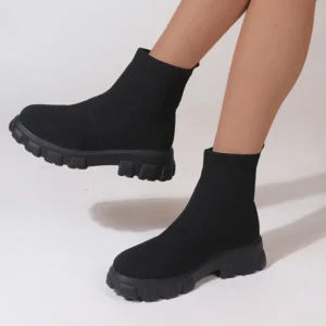 Brand Women Ankle Boots Lightweight Casual Shoes Women