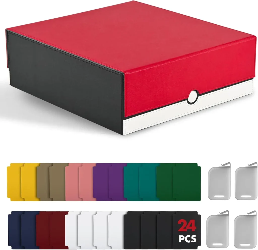 Card Storage Box Holds 3200+ TCG Deck Case