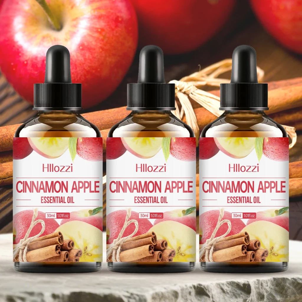Cinnamon Apple Essential Oil 30ml, Sweet Spiced Aroma