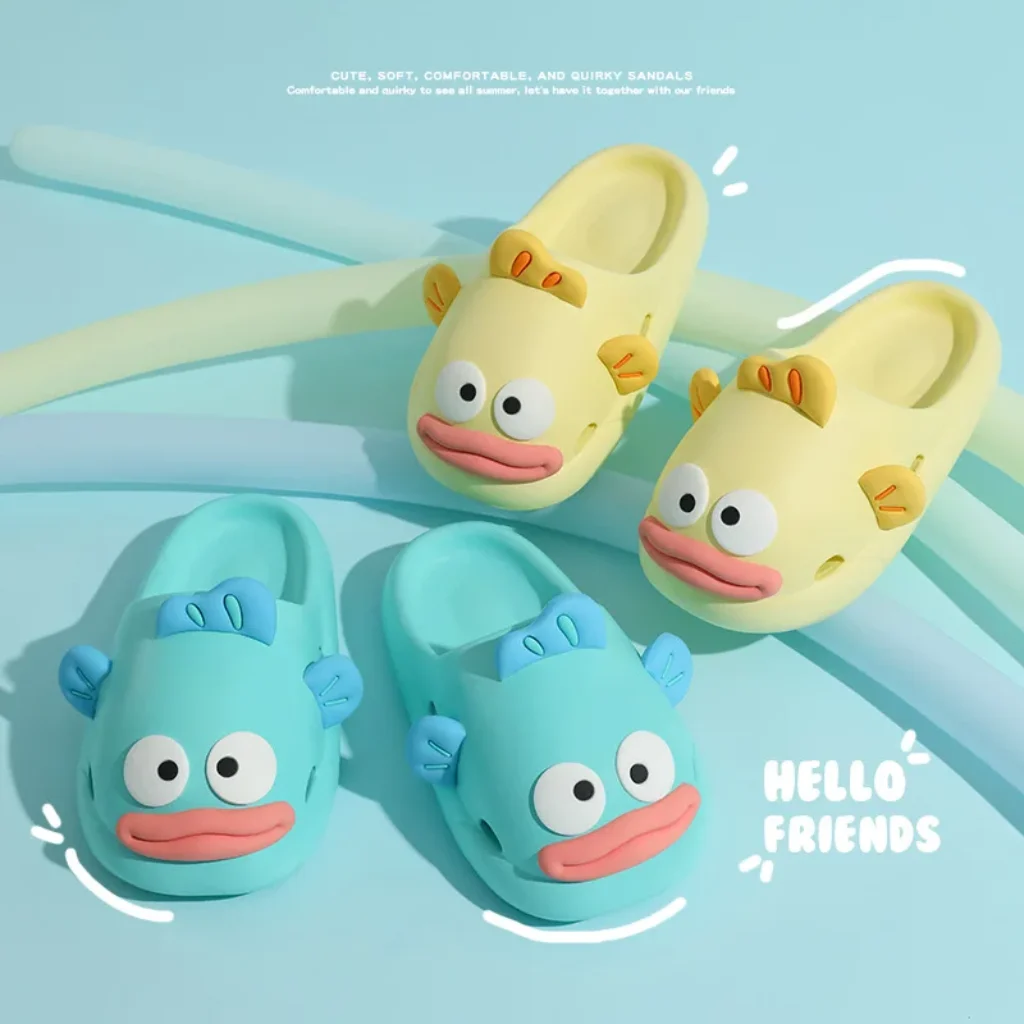 Clownfish Sandals – Women’s Summer Closed-toe, Cute Cartoon