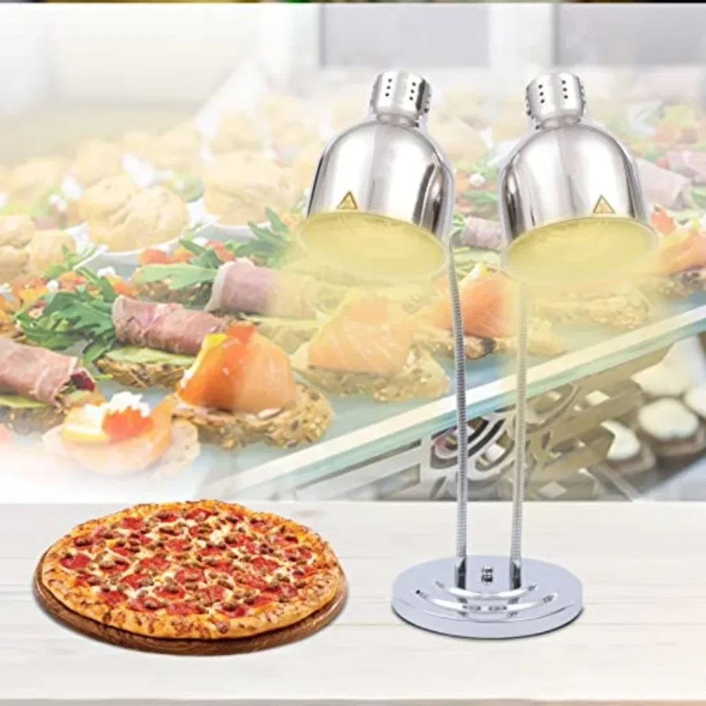 Commercial food warming lamp kitchen, cafeteria, restaurant, buffet:
