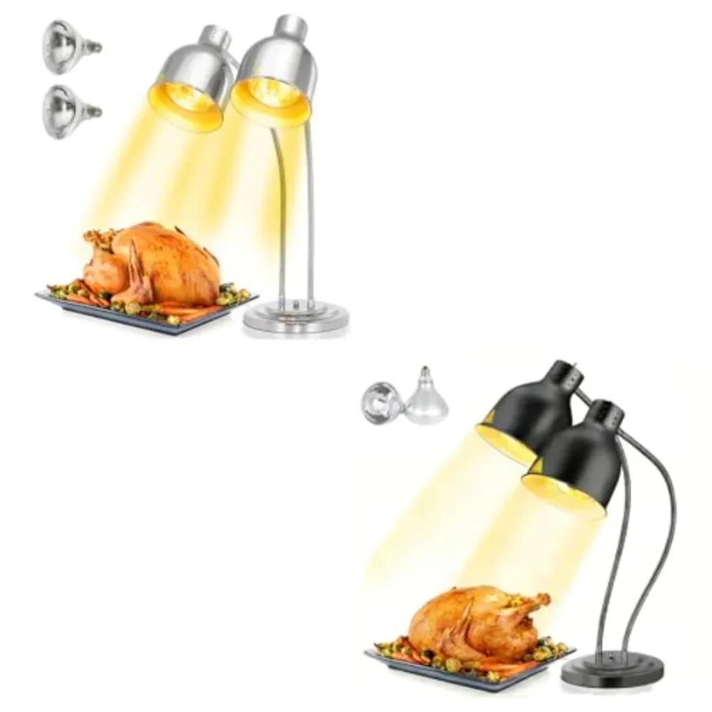 Commercial food warming lamp restaurant kitchen buffet use,