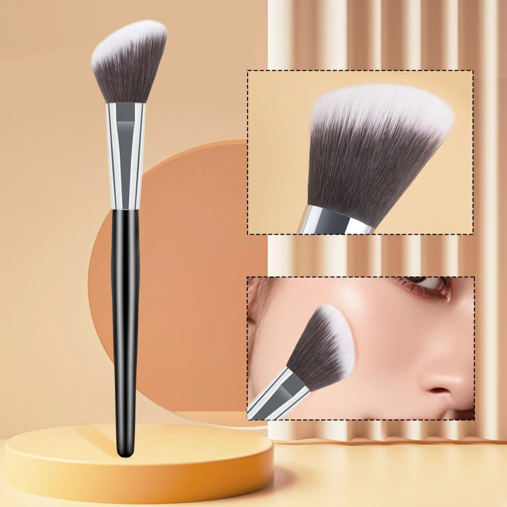 Contouring Brush , Wooden Classic Diagonal head design