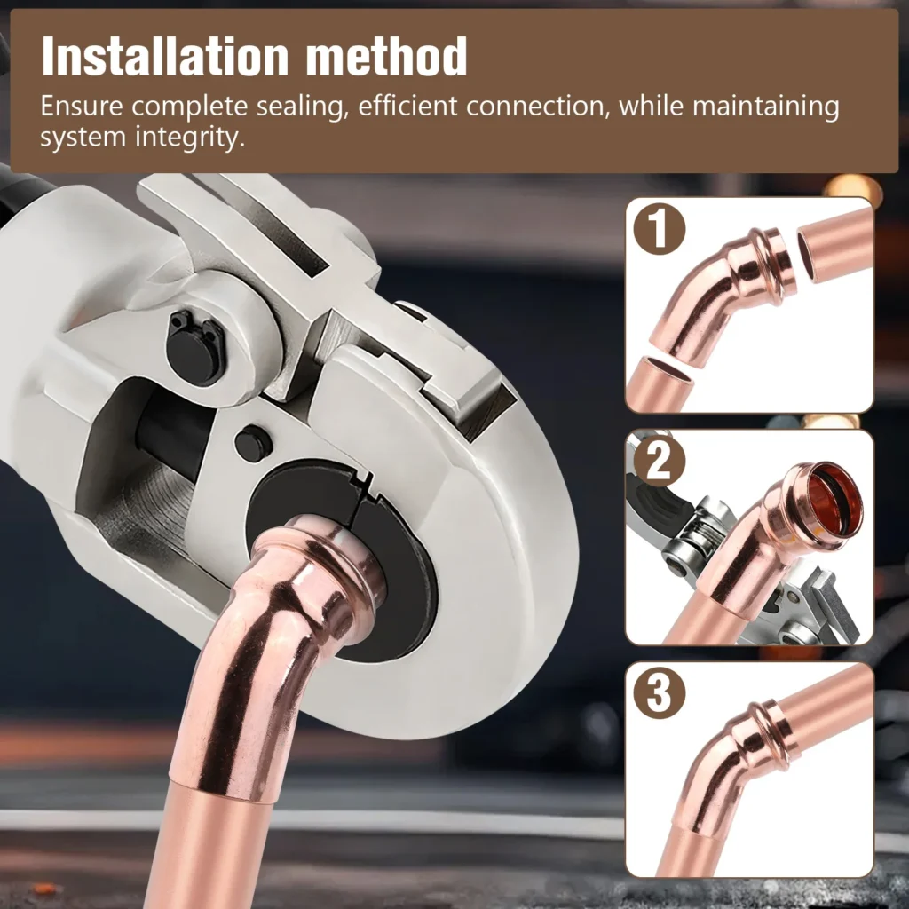Copper Press-Fit Fittings Multi-Purpose 45-Degree Street Elbow Copper