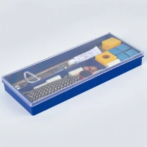 Cue Repair Kit Case Transparent Billiard Chalk Cue