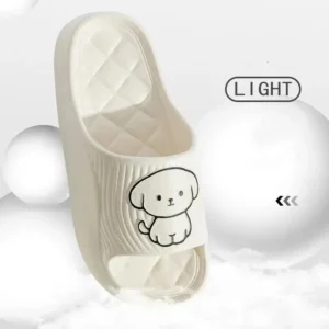 Cute Carton Slippers Bathroom Slippers Cloud Cushion Slides