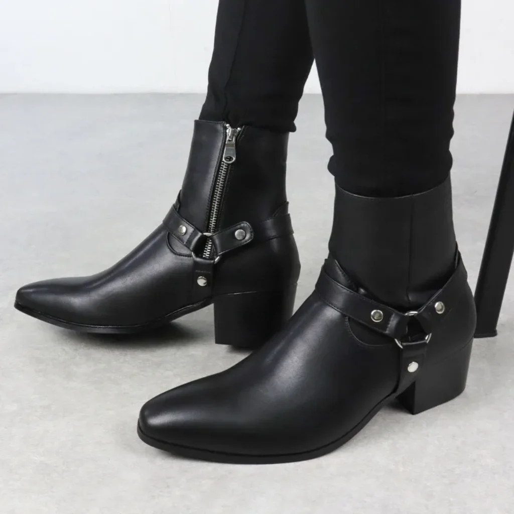 Designer Men Boots Classic Chelsea Ankle Boot Fashion