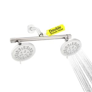 Dual Shower Head Adapter Shut-Off Valve G1/2 Splitter
