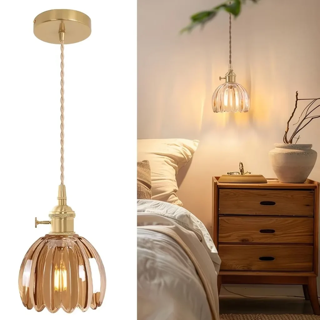 E27/E26 glass wall lamp Nordic hallway corridor bedside